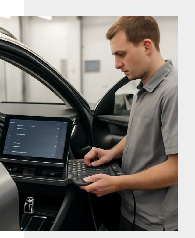Русификация мультимедиа автомобилей Lynk Co в Электростали