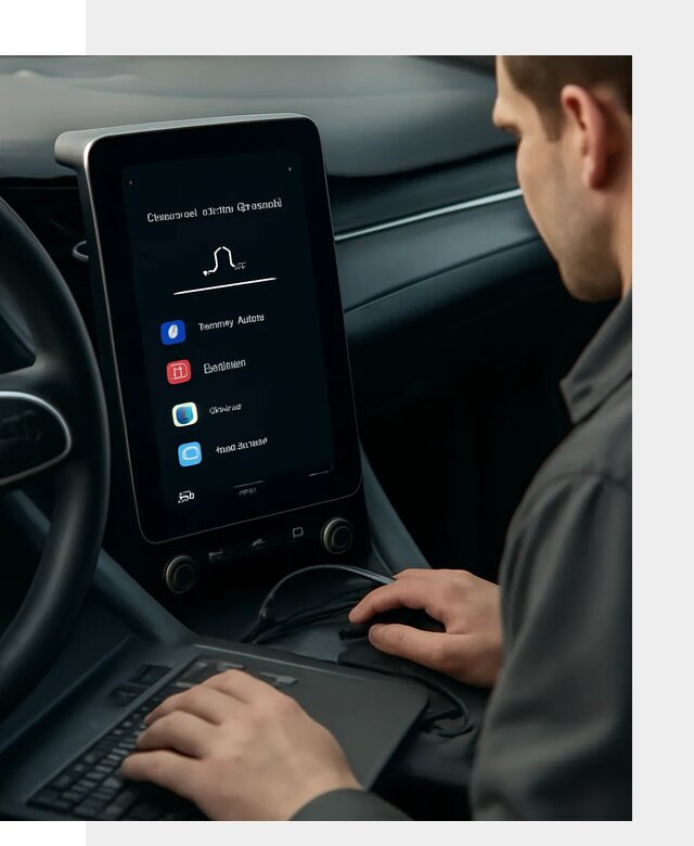 Установка приложений Lynk Co на автомобиль в Электростали