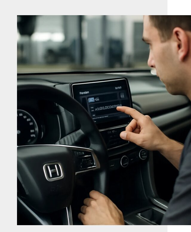 Русификация панели приборов Honda в Электростали по цене 5065 ФастМобиль-Элк