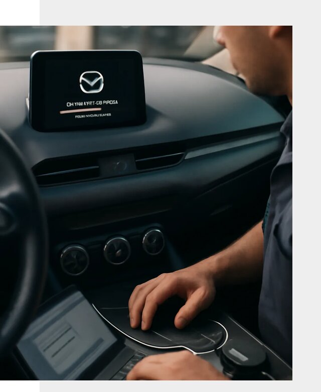 Установка приложений Mazda на мультимедийную систему в Электростали